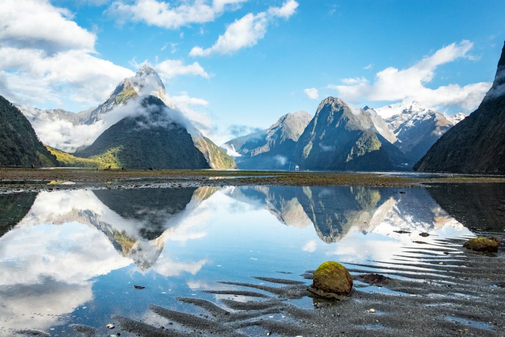 Milford Sound from Mitre Peak